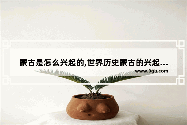 蒙古是怎么兴起的,世界历史蒙古的兴起与衰落