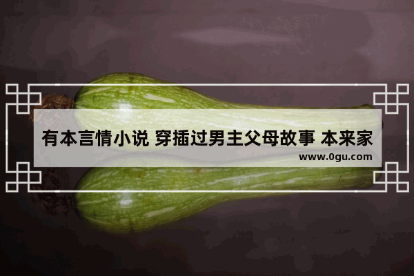 有本言情小说 穿插过男主父母故事 本来家族联姻要娶母亲的姐姐的 却被妹妹的可爱吸引 求书名_父母家族历史故事