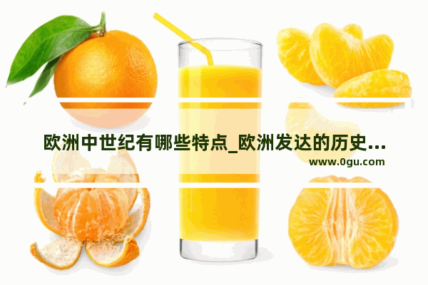 欧洲中世纪有哪些特点_欧洲发达的历史文化