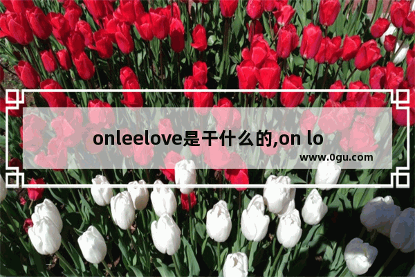 onleelove是干什么的,on love 英语口语