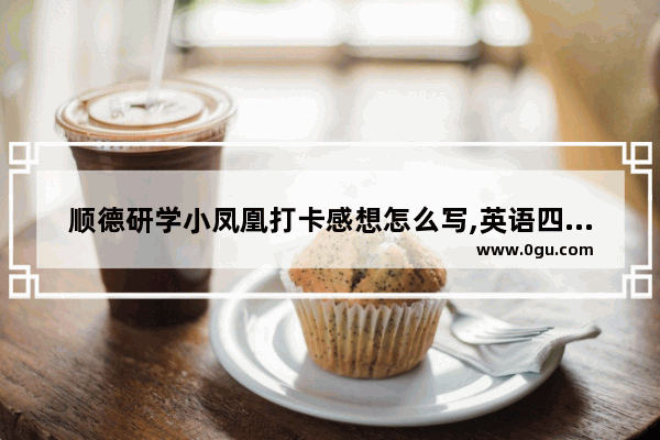 顺德研学小凤凰打卡感想怎么写,英语四级打卡感悟