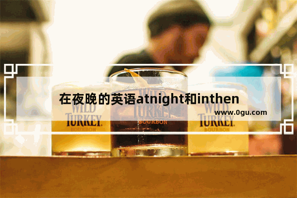 在夜晚的英语atnight和inthenight都行吗,黑夜用英语怎么说