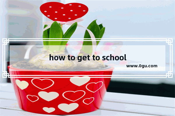 how to get to school小作文 要点英语