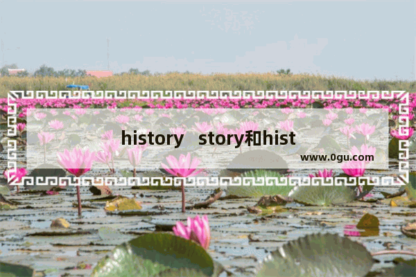 history   story和historical  story有什么区别_形容童话故事的英语词语