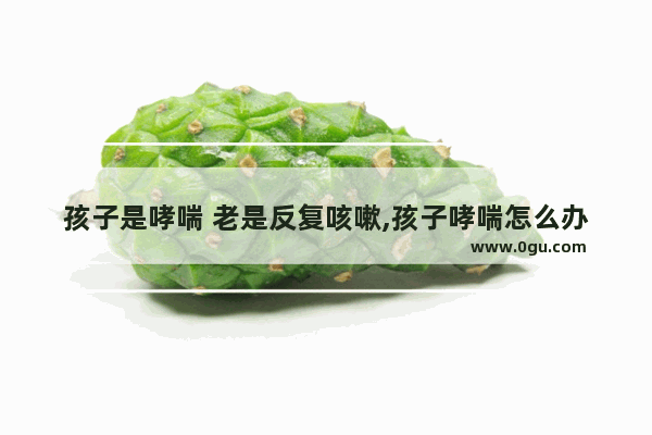 孩子是哮喘 老是反复咳嗽,孩子哮喘怎么办