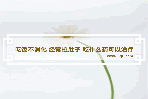 吃饭不消化 经常拉肚子 吃什么药可以治疗_吃东西反胃想吐怎么办