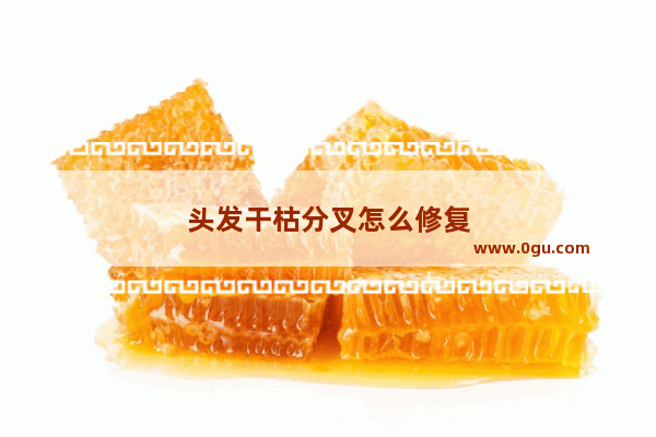 头发干枯分叉怎么修复