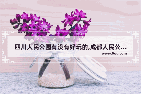 四川人民公园有没有好玩的,成都人民公园美食推荐必吃的有哪些地方好吃点