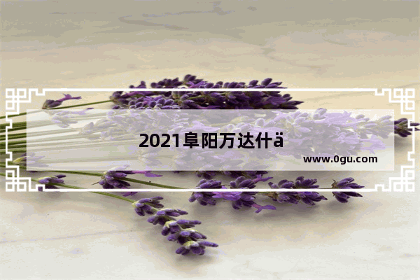 2021阜阳万达什么时候开门