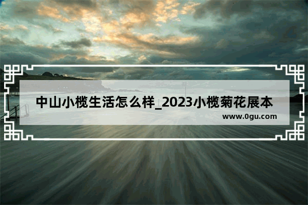 中山小榄生活怎么样_2023小榄菊花展本地人要票吗