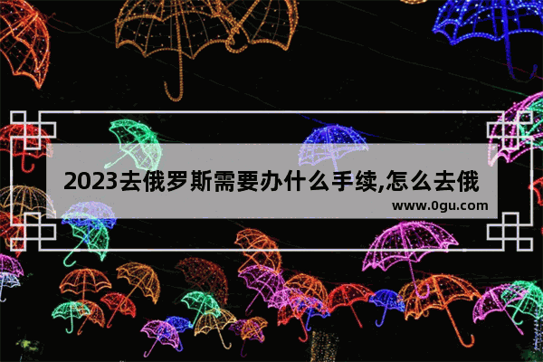 2023去俄罗斯需要办什么手续,怎么去俄罗斯旅游