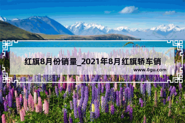 红旗8月份销量_2021年8月红旗轿车销量排行榜