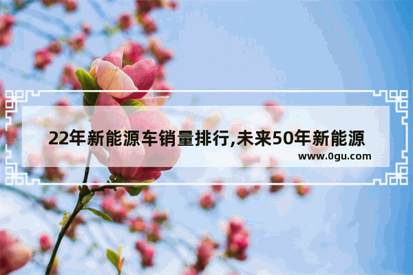 22年新能源车销量排行,未来50年新能源汽车销量