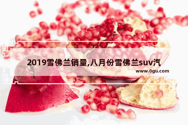 2019雪佛兰销量,八月份雪佛兰suv汽车销量排行