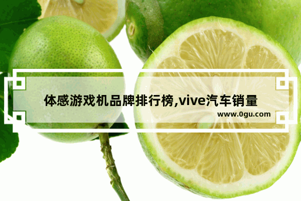 体感游戏机品牌排行榜,vive汽车销量