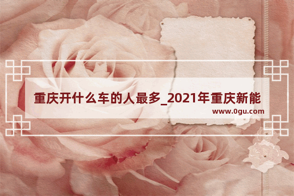 重庆开什么车的人最多_2021年重庆新能源汽车销量排行