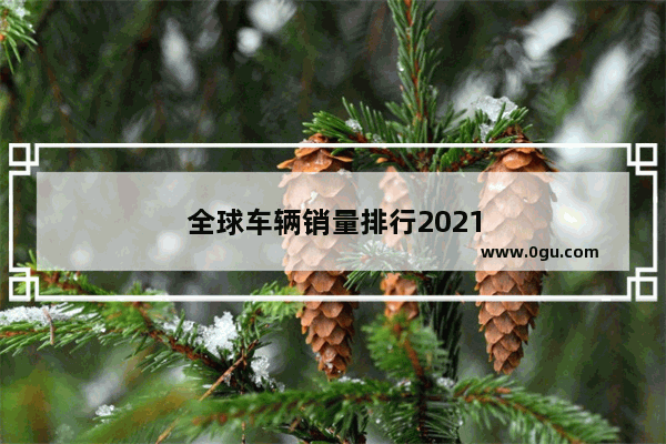 全球车辆销量排行2021