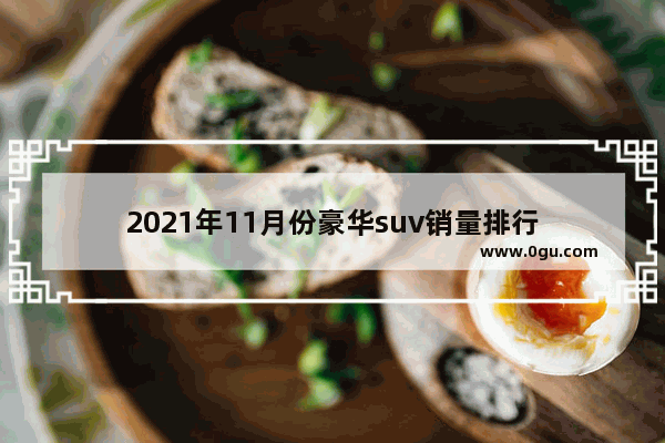 2021年11月份豪华suv销量排行