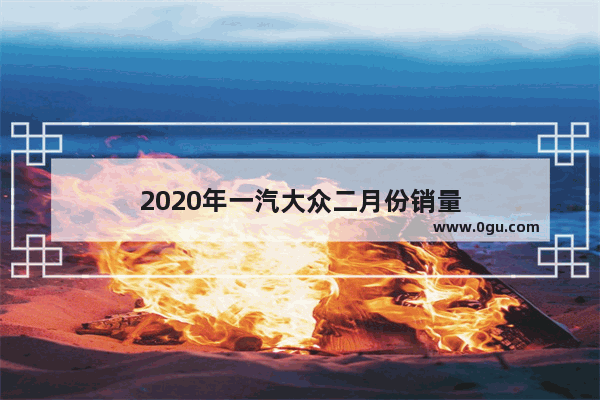 2020年一汽大众二月份销量