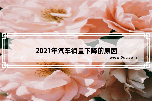 2021年汽车销量下降的原因