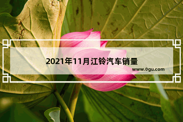 2021年11月江铃汽车销量