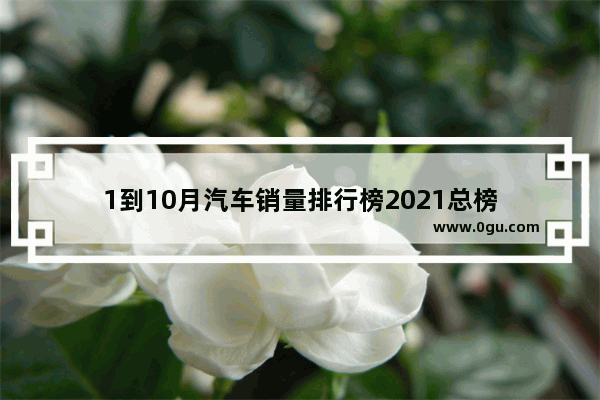 1到10月汽车销量排行榜2021总榜