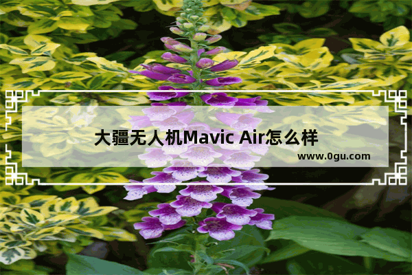 大疆无人机Mavic Air怎么样