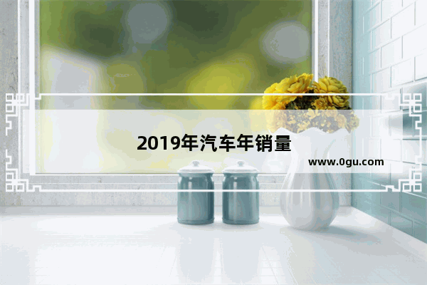 2019年汽车年销量