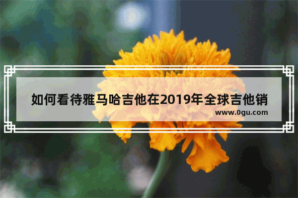 如何看待雅马哈吉他在2019年全球吉他销量排行榜取得第三名仅次于第一名的泰勒与第二名的马丁