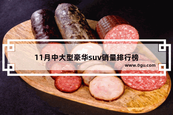 11月中大型豪华suv销量排行榜