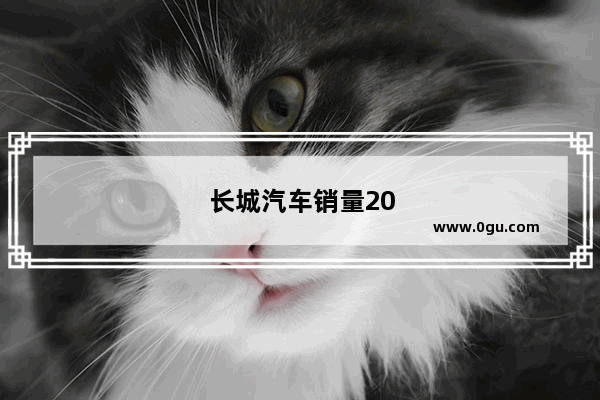 长城汽车销量2021年8月排行榜