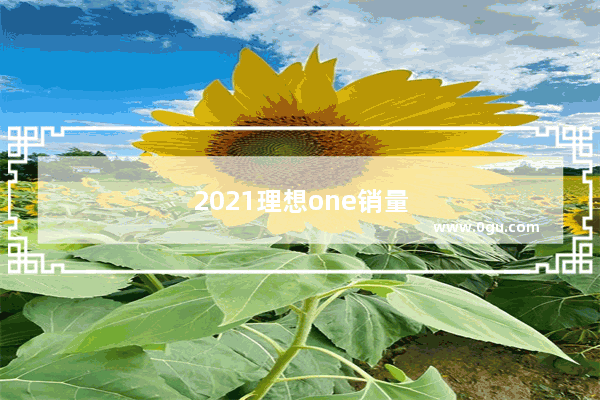 2021理想one销量