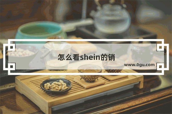 怎么看shein的销量