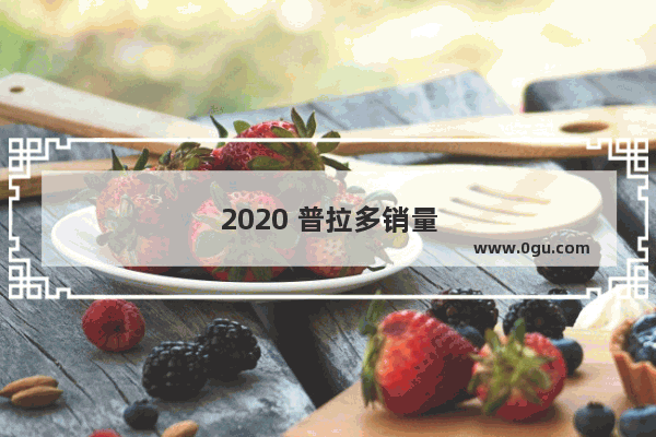 2020 普拉多销量